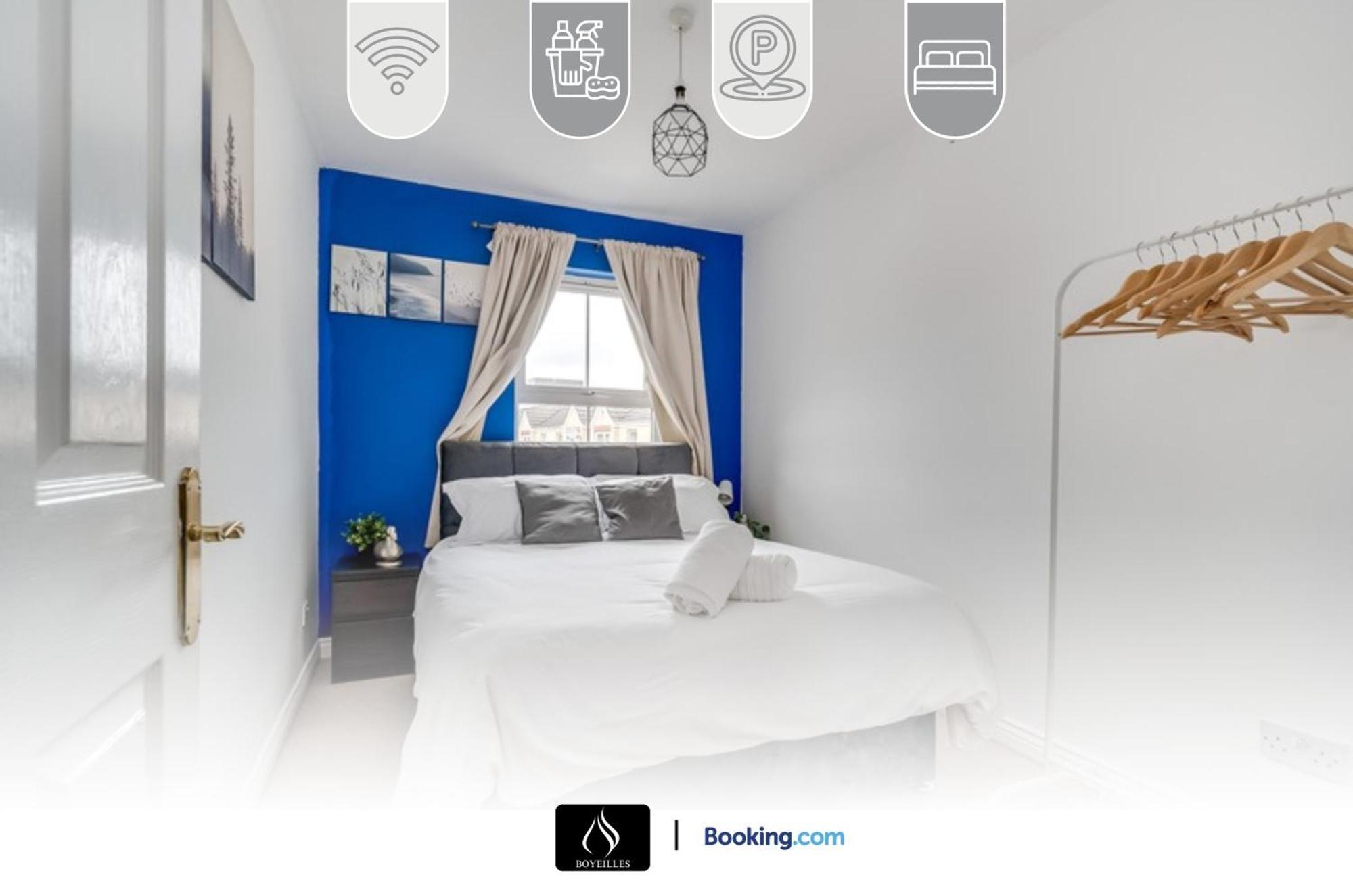2 Bed House By Boyeilles Apartments Short Lets & Serviced Accommodation Belfast With Balcony & Free Parking Dış mekan fotoğraf